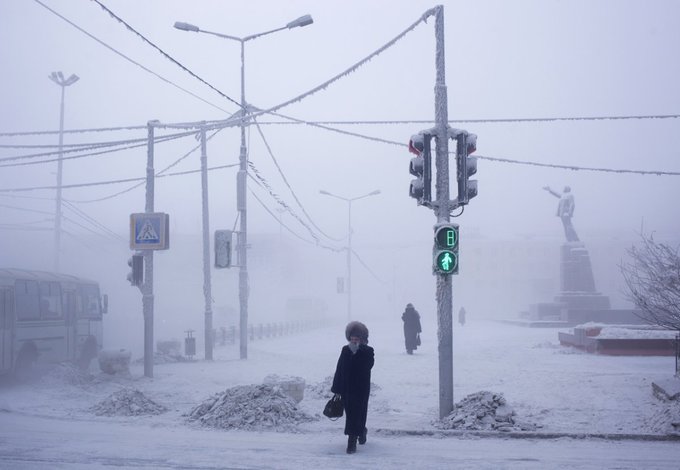 Mùa đông ở thành phố lạnh nhất hành tinh