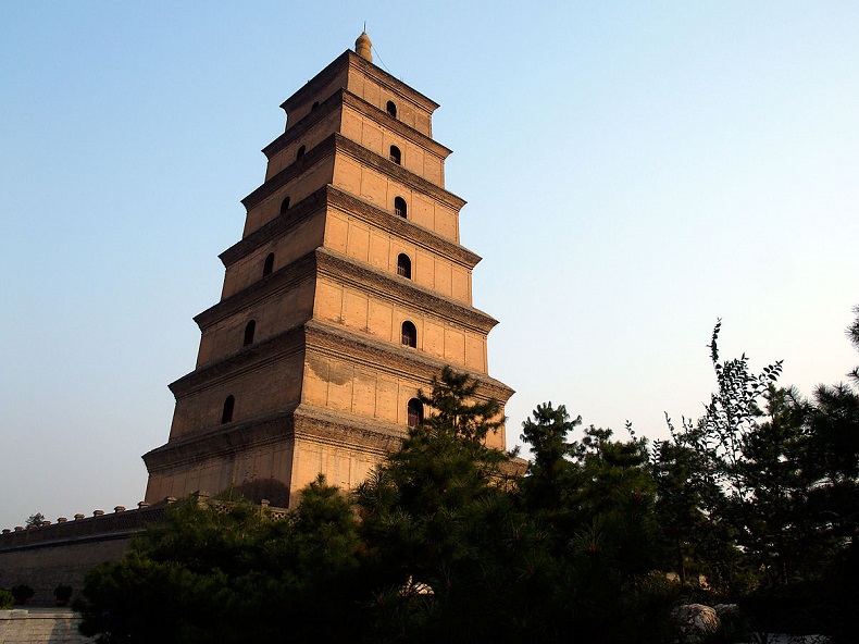 Đi du lịch tháp Đại Nhạn Tây An Trung Quốc