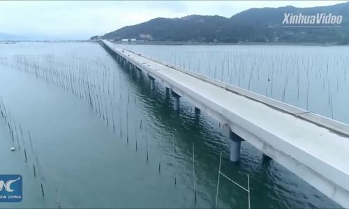 Trung Quốc sắp hoàn thành cầu vượt biển dài hơn 1.800 m