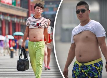 Chính quyền Tế Nam Trung Quốc cấm hành vi vén áo lộ bụng ngoài đường