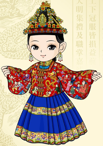 Y phục dành cho nữ giới trong triều đại Nhà Minh, Trung Quốc